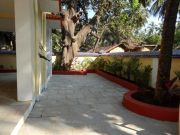 Open space outside the building