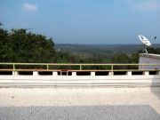 Open to sky terrace overlooking the view