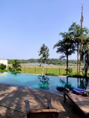 Pool, deck and the view