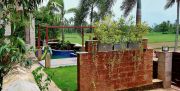 Landscaped garden and plunge pool