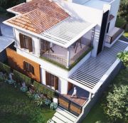 Perspective image - Villa elevation