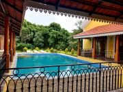 Verandah and pool
